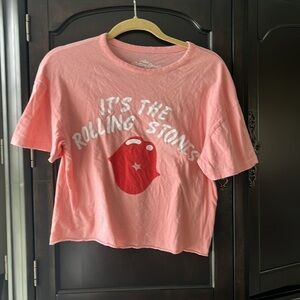 THE ROLLING STONES PINK Cut off with Lips
